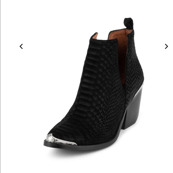 Jeffrey Campbell Shoes - Jeffrey Campbell Sz 9 Western heel  black boots